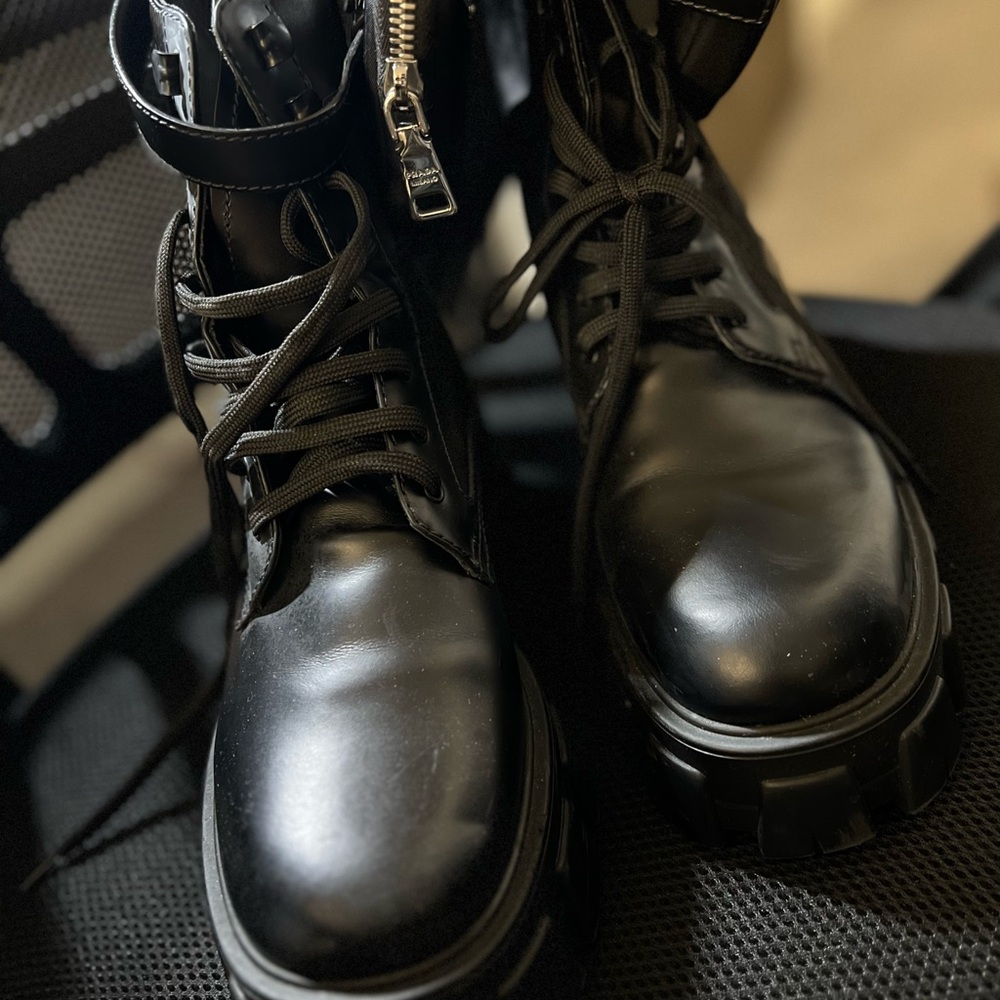 Prada Combat Boot - image 2